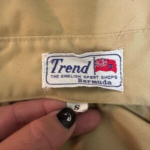 Trend Women's Beige Utility JacketVintage 1960’s safari jacket